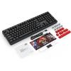 imageRedragon K761 Wireless Gasket Gaming Keyboard wHype Screen amp Knob 104 Keys Mechanical Keyboard EasyControl 126 TFT Info Display 5Layer Noise Dampening Custom Linear Switch Abyssal BlueEssential Black
