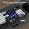 imageRedragon K761 Wireless Gasket Gaming Keyboard wHype Screen amp Knob 104 Keys Mechanical Keyboard EasyControl 126 TFT Info Display 5Layer Noise Dampening Custom Linear Switch Abyssal BlueAbyssal Blue K762