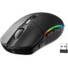 imageRedragon M719 Pro Wireless Optical Gaming Mouse 8 Programmable Buttons RGB Backlit 10000 DPI Ergonomic PC Computer Gaming Mice with Fire ButtonM719 Wireless