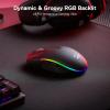 imageRedragon M719 Pro Wireless Optical Gaming Mouse 8 Programmable Buttons RGB Backlit 10000 DPI Ergonomic PC Computer Gaming Mice with Fire ButtonM719 Wireless