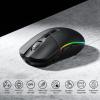 imageRedragon M719 Pro Wireless Optical Gaming Mouse 8 Programmable Buttons RGB Backlit 10000 DPI Ergonomic PC Computer Gaming Mice with Fire ButtonM719 Wireless