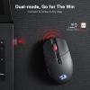 imageRedragon M719 Pro Wireless Optical Gaming Mouse 8 Programmable Buttons RGB Backlit 10000 DPI Ergonomic PC Computer Gaming Mice with Fire ButtonM719 Wireless