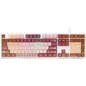 imageRedragon K761 Wireless Gasket Gaming Keyboard wHype Screen amp Knob 104 Keys Mechanical Keyboard EasyControl 126 TFT Info Display 5Layer Noise Dampening Custom Linear Switch Abyssal BlueGingerbread Man