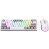 imageRedragon  RDS131 Wired Combo Wired 60 Mechanical Keyboard  Wired Gaming Mouse max 12400DPI Combo Red Mechanical Switches  Full Key Antighosting  RGB Backlighting