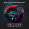 imageRedragon H510 ZeusX RGB Wired Gaming Headset  71 Surround Sound  53MM Audio Drivers in Memory Foam Ear Pads wReliable Fabric Cover Multi Platforms Headphone  USB Powered for PCPS4NSBlack H510 RGB