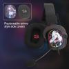 imageRedragon H510 ZeusX RGB Wired Gaming Headset  71 Surround Sound  53MM Audio Drivers in Memory Foam Ear Pads wReliable Fabric Cover Multi Platforms Headphone  USB Powered for PCPS4NSBlack