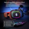 imageRedragon H510 ZeusX RGB Wired Gaming Headset  71 Surround Sound  53MM Audio Drivers in Memory Foam Ear Pads wReliable Fabric Cover Multi Platforms Headphone  USB Powered for PCPS4NSBlack H510 RGB