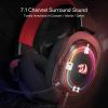 imageRedragon H510 ZeusX RGB Wired Gaming Headset  71 Surround Sound  53MM Audio Drivers in Memory Foam Ear Pads wReliable Fabric Cover Multi Platforms Headphone  USB Powered for PCPS4NSBlack H510 RGB