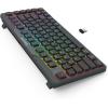 imageRedragon K706 PRO 75 Wireless Gasket RGB Gaming Keyboard 3Modes 82 Keys Compact Mechanical Keyboard wUltra Slim Board LowProfile Linear Red Switch and Dual WinMAC System
