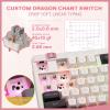 imageRedragon K729 HE Rapid Trigger Gaming Keyboard 87 Keys 8K Wired Mechanical Keyboard wNextGen UltraMag 100 POM Silky Magnetic Switch DualModule Floating Patent Structure Design amp Knob ControlBubblegum Pink