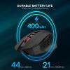 imageRedragon M656 MAX 3Mode Wireless Gaming Mouse 10000 DPI Rechargeable Gaming Mice w 5 DPI Levels 7 Macro Buttons RGB Backlight amp Pro Software Supported for PCMacLaptopTriMode
