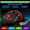 imageRedragon RGB Gaming Mouse amp Gaming Keyboard Combo 3200 DPI Programmable Keys 104 Keys Mechanical Keyboard 7 Colors 6 RGB Effects AntiGhosting Ergonomic Design
