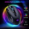 imageRedragon Wired Gaming Mouse 8000 DPI Customizable RGB 11 Programmable Buttons Ergonomic Design with Rapid Fireamp Sniper Buttons for FPS Gaming