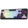 imageRedragon K746 Wireless Mechanical Keyboard with TFT Screen and Knob Gasket Gaming Keyboard in TKL Layout Hot swap PreLubed Switches RGB Backlight for PCMacwhite