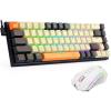 imageRedragon White Wireless Gaming Mouse and Mechanical Keyboard