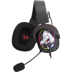 imageRedragon H510 ZeusX RGB Wired Gaming Headset  71 Surround Sound  53MM Audio Drivers in Memory Foam Ear Pads wReliable Fabric Cover Multi Platforms Headphone  USB Powered for PCPS4NSBlack
