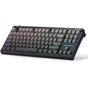 imageRedragon K729 HE Rapid Trigger Gaming Keyboard 87 Keys 8K Wired Mechanical Keyboard wNextGen UltraMag 100 POM Silky Magnetic Switch DualModule Floating Patent Structure Design amp Knob ControlConcrete Jungle