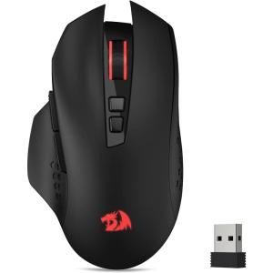 imageRedragon M656 MAX 3Mode Wireless Gaming Mouse 10000 DPI Rechargeable Gaming Mice w 5 DPI Levels 7 Macro Buttons RGB Backlight amp Pro Software Supported for PCMacLaptopTriMode