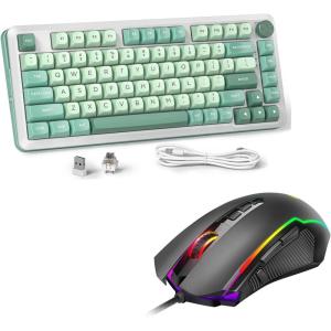 imageRedragon M910K Gaming Mouse and K681 Wireless Mechanical Keyboard Gasket Mounted