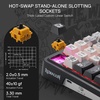 image:imageRedragon Anime Gaming Keyboard and Mouse Combo K719 PRO 95Key Wireless Gasket Mechanical Keyboard w114 TFT Screen amp Knob  M612AK PRO 8000 DPI Mouse w9 Programmable Buttons 3Mode BundleStreet Graffiti