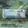 image:imageRedragon Anime Gaming Keyboard and Mouse Combo K719 PRO 95Key Wireless Gasket Mechanical Keyboard w114 TFT Screen amp Knob  M612AK PRO 8000 DPI Mouse w9 Programmable Buttons 3Mode BundleJade Cloud