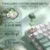 image:imageRedragon Anime Gaming Keyboard and Mouse Combo K719 PRO 95Key Wireless Gasket Mechanical Keyboard w114 TFT Screen amp Knob  M612AK PRO 8000 DPI Mouse w9 Programmable Buttons 3Mode BundleJade Cloud