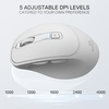 image:imageRedragon BM4195 AI Wireless Optical Computer Office Mouse 5 DPI Adjustable  CableFree 0 Delay Translate amp Voice Typing Ergonomic Grip Body Comfort Long Battery Life for LaptopDesktopPCWhite