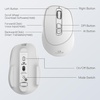 image:imageRedragon BM4195 AI Wireless Optical Computer Office Mouse 5 DPI Adjustable  CableFree 0 Delay Translate amp Voice Typing Ergonomic Grip Body Comfort Long Battery Life for LaptopDesktopPCWhite