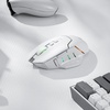 image:imageRedragon M690 MAX Wireless RGB Gaming Mouse 12800 DPI Remapping Keys  CableFree 0 Delay Redefine Keybinding Macro Vibing Backlight Ergonomic Grip Body ComfortM690 PRO White