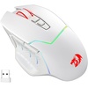 image:imageRedragon M690 MAX Wireless RGB Gaming Mouse 12800 DPI Remapping Keys  CableFree 0 Delay Redefine Keybinding Macro Vibing Backlight Ergonomic Grip Body ComfortM690 PRO White