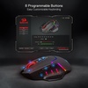 image:imageRedragon M690 MAX Wireless RGB Gaming Mouse 12800 DPI Remapping Keys  CableFree 0 Delay Redefine Keybinding Macro Vibing Backlight Ergonomic Grip Body ComfortM690 PRO Black