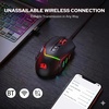 image:imageRedragon M690 MAX Wireless RGB Gaming Mouse 12800 DPI Remapping Keys  CableFree 0 Delay Redefine Keybinding Macro Vibing Backlight Ergonomic Grip Body ComfortM690 MAX