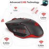 image:imageRedragon M690 MAX Wireless RGB Gaming Mouse 12800 DPI Remapping Keys  CableFree 0 Delay Redefine Keybinding Macro Vibing Backlight Ergonomic Grip Body ComfortM6901