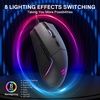 image:imageRedragon M730 PRO Wireless Lightweight RGB Gaming Mouse 10000 DPI  CableFree 0 Delay Redefine Keybinding Macro Vibing Backlight Ergonomic Grip Body ComfortWired