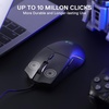 image:imageRedragon M730 PRO Wireless Lightweight RGB Gaming Mouse 10000 DPI  CableFree 0 Delay Redefine Keybinding Macro Vibing Backlight Ergonomic Grip Body ComfortWired