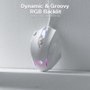image:imageRedragon M913 MAX Wireless MMO Gaming Mouse 26000 DPI Remapping Keys  CableFree 0 Delay Smooth Precise Tracking Redefine Keybinding Macro Vibing Backlight Ergonomic Grip Body ComfortWhite