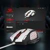 image:imageRedragon M913 MAX Wireless MMO Gaming Mouse 26000 DPI Remapping Keys  CableFree 0 Delay Smooth Precise Tracking Redefine Keybinding Macro Vibing Backlight Ergonomic Grip Body ComfortBlack  White