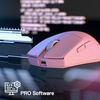 image:imageRedragon M916 Wireless 49G UltraLight Gaming Mouse 45K DPI Remapping Keys  Carbon Fiber Design Stable LagFree Connection Redefine Keybinding Macro Ergonomic Grip Body ComfortPink