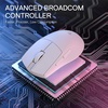 image:imageRedragon M916 Wireless 49G UltraLight Gaming Mouse 45K DPI Remapping Keys  Carbon Fiber Design Stable LagFree Connection Redefine Keybinding Macro Ergonomic Grip Body ComfortWhite