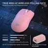 image:imageRedragon M916 Wireless 49G UltraLight Gaming Mouse 45K DPI Remapping Keys  Carbon Fiber Design Stable LagFree Connection Redefine Keybinding Macro Ergonomic Grip Body ComfortPink