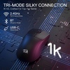 image:imageRedragon M916 Wireless 49G UltraLight Gaming Mouse 45K DPI Remapping Keys  Carbon Fiber Design Stable LagFree Connection Redefine Keybinding Macro Ergonomic Grip Body ComfortBlack