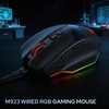 image:imageRedragon M923 PRO Wireless RGB Gaming Mouse 24K DPI Remapping Keys  CableFree 0 Delay Smooth Precise Tracking Custom Macro Keybinds Vibing Backlight Ergonomic Grip Body ComfortWired