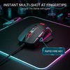 image:imageRedragon M925 PRO Wireless RGB Gaming Mouse 26000 DPI Remapping Keys  CableFree 0 Delay Redefine Keybinding Macro Vibing Backlight Ergonomic Grip Body ComfortStandard