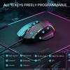 image:imageRedragon M925 PRO Wireless RGB Gaming Mouse 26000 DPI Remapping Keys  CableFree 0 Delay Redefine Keybinding Macro Vibing Backlight Ergonomic Grip Body ComfortStandard