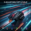 image:imageRedragon M925 PRO Wireless RGB Gaming Mouse 26000 DPI Remapping Keys  CableFree 0 Delay Redefine Keybinding Macro Vibing Backlight Ergonomic Grip Body ComfortStandard
