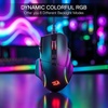 image:imageRedragon M925 PRO Wireless RGB Gaming Mouse 26000 DPI Remapping Keys  CableFree 0 Delay Redefine Keybinding Macro Vibing Backlight Ergonomic Grip Body ComfortStandard