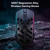 image:imageRedragon M997 3Mode Wireless Lightweight Gaming Mouse Remapping Keys  Magnesium Alloy Design CableFree 0 Delay Customizable Key Mapping Ergonomic Grip Body Comfort