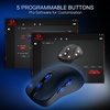 image:imageRedragon M999 Wireless Gaming Mouse 45000 DPI Remapping Keys  Magnetic Charging Dock Smooth Precise Tracking Programmable Button Ergonomic Grip Body ComfortM998