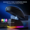 image:imageRedragon M999 Wireless Gaming Mouse 45000 DPI Remapping Keys  Magnetic Charging Dock Smooth Precise Tracking Programmable Button Ergonomic Grip Body ComfortM998