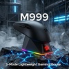 image:imageRedragon M999 Wireless Gaming Mouse 45000 DPI Remapping Keys  Magnetic Charging Dock Smooth Precise Tracking Programmable Button Ergonomic Grip Body ComfortM999
